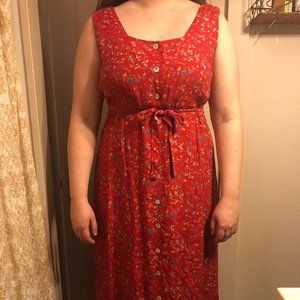 Vintage 90's Maxi Dress